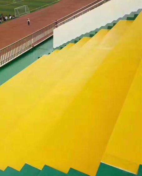 香坊球场台阶翻新修补改造
